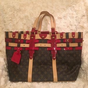 Louis Vuitton Monogram Salina Rubis Tote